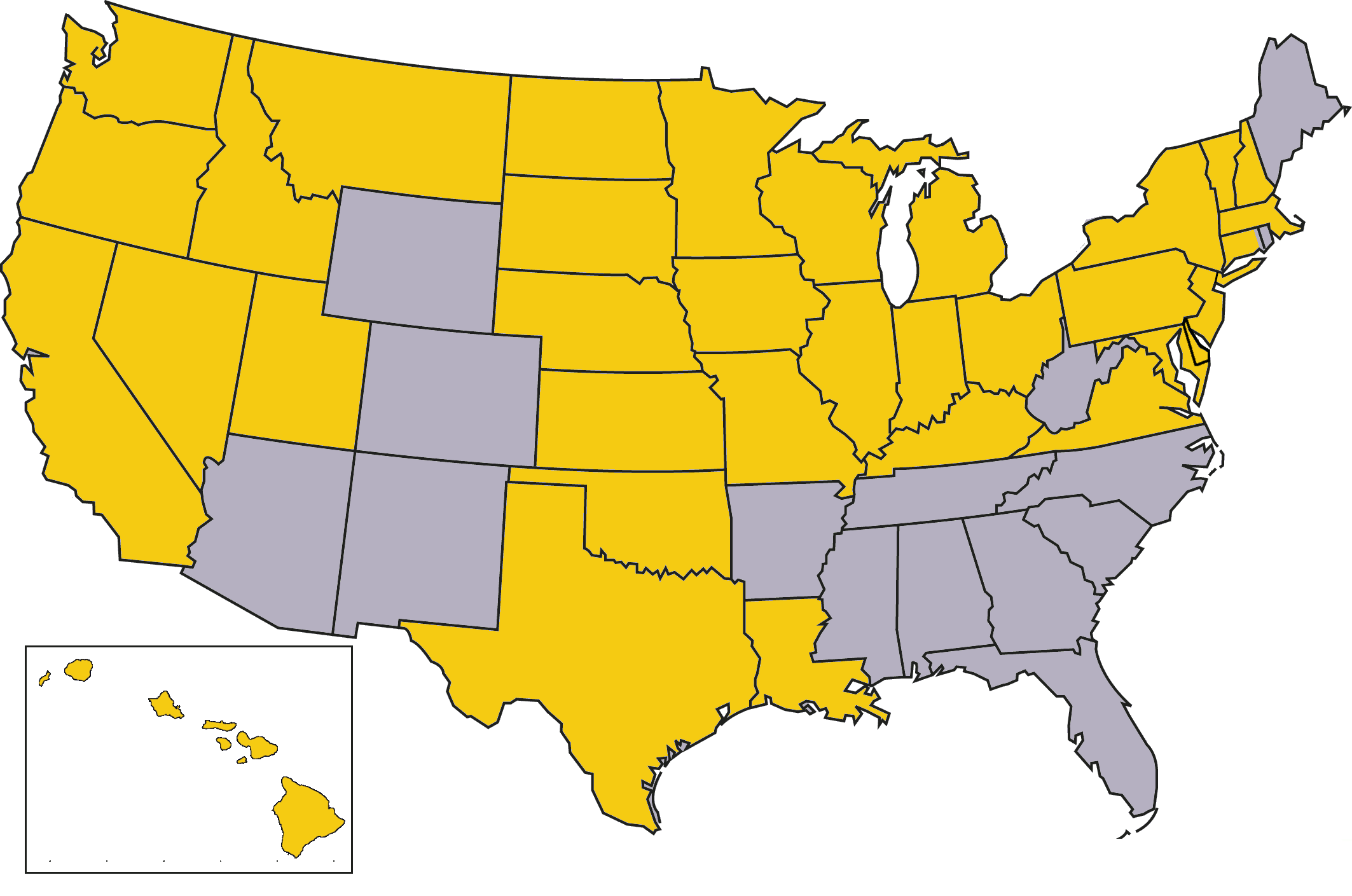 Map of USA